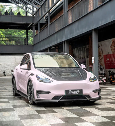 CMST - Model Y - Carbon Fiber Front Lip V5