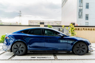 CMST - Model S (2021+) - Carbon Fiber Side Skirts