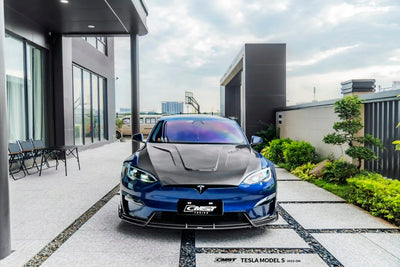 CMST - Model S (2021+) - Carbon Fiber Front Lip