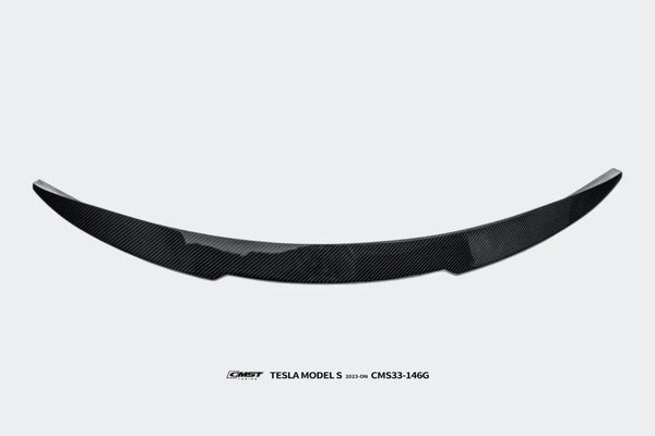 CMST - Model S (2021+) - Carbon Fiber Rear Spoiler
