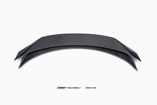 CMST - Model 3 Highland - Carbon Fiber Rear Spoiler V1