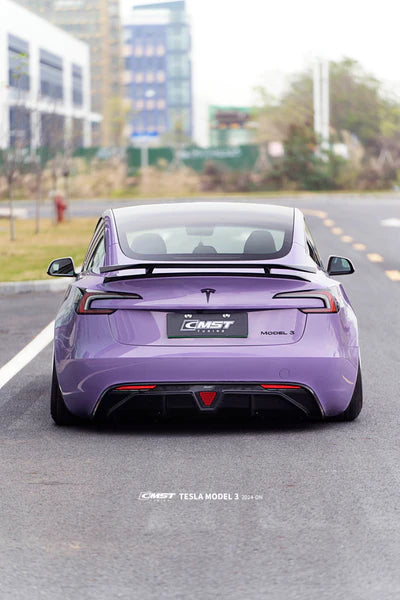 CMST - Model 3 Highland - Carbon Fiber Rear Diffuser & Canards V1