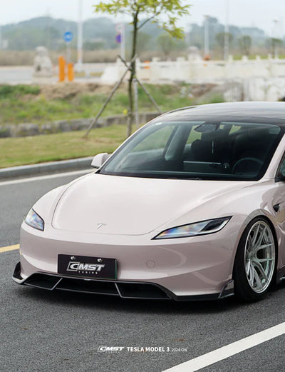 CMST - Model 3 Highland - Carbon Fiber Front Lip V1