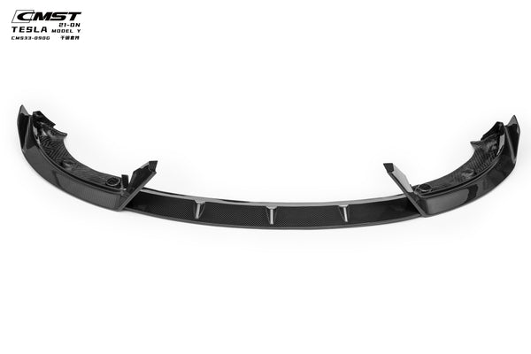 CMST - Model Y - Carbon Fiber Front Lip V4