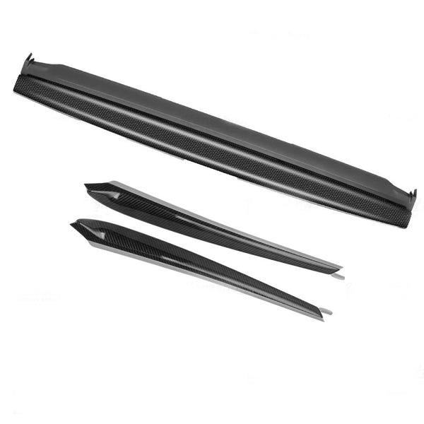 Model 3/Y - Real Carbon Fiber Dashboard & Front Door Trim Panel Replacement Kit
