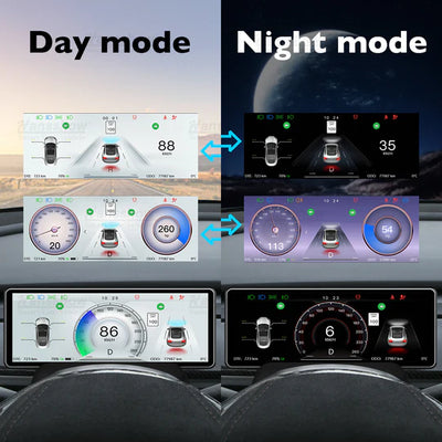 6.2" Dashboard Screen Driver Display Instrument Cluster