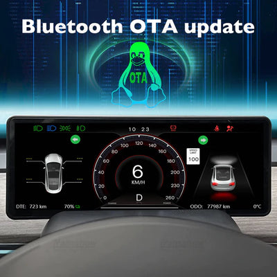 6.2" Dashboard Screen Driver Display Instrument Cluster