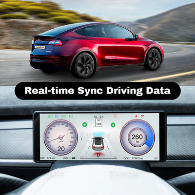 6.2" Dashboard Screen Driver Display Instrument Cluster