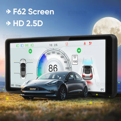 6.2" Dashboard Screen Driver Display Instrument Cluster