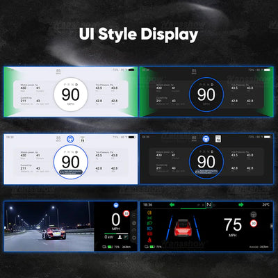 6.8" Carplay Dashboard Touch Screen