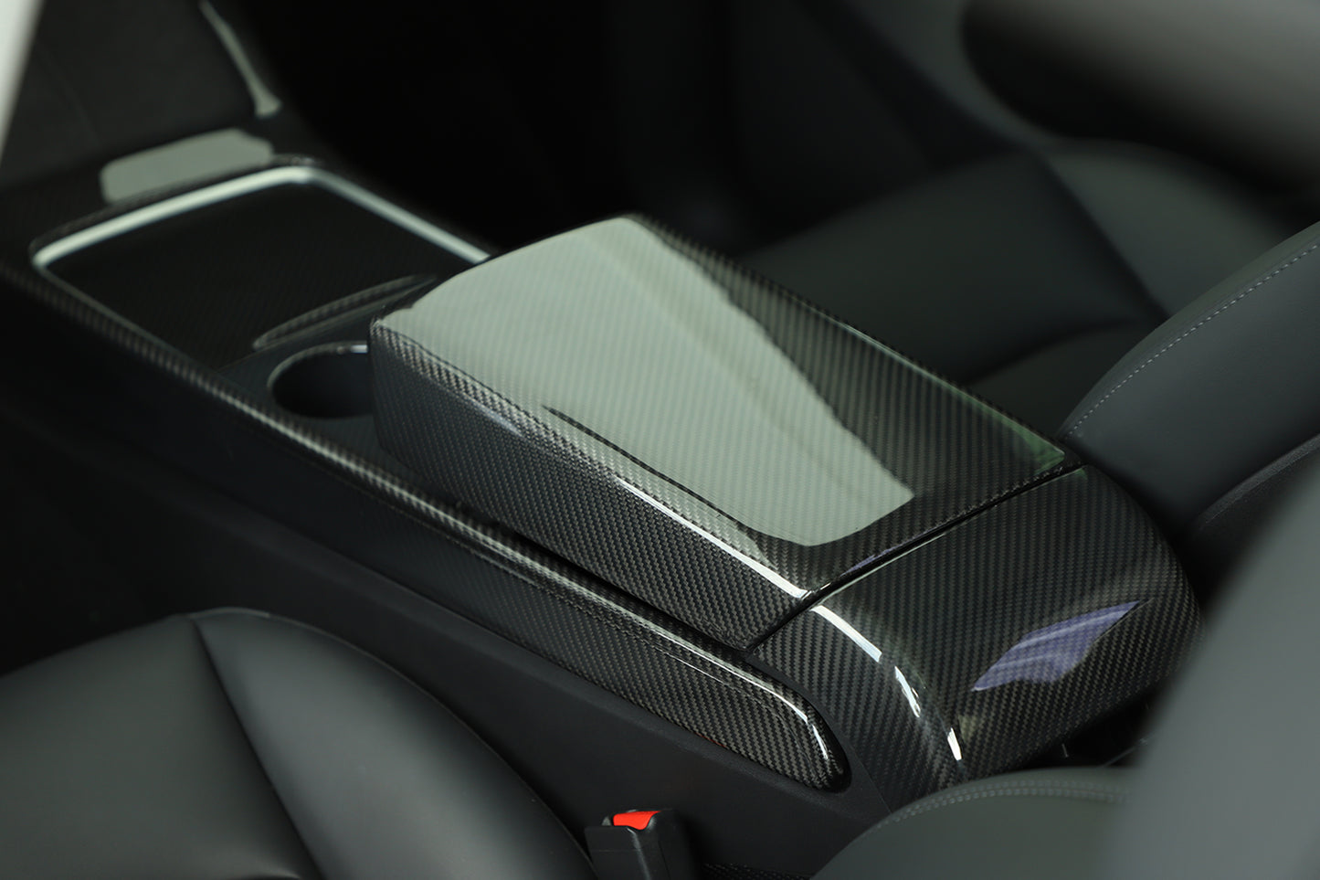 Model 3/Y - Carbon Fiber Arm Rest Cover