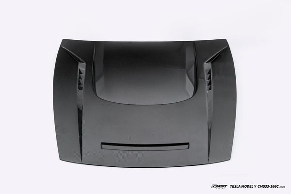 CMST - Model Y Juniper - Carbon Fiber Hood V2