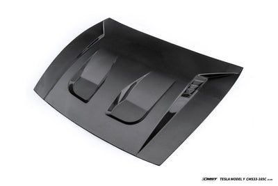 CMST - Model Y Juniper - Carbon Fiber Hood V1