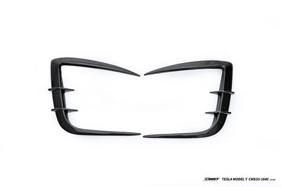 CMST - Model Y Juniper - Carbon Fiber Front Bumper Canards