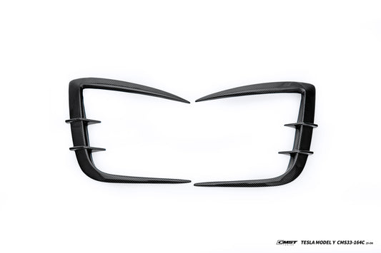 CMST - Model Y Juniper - Carbon Fiber Front Bumper Canards