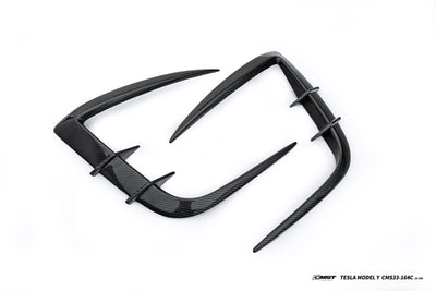 CMST - Model Y Juniper - Carbon Fiber Front Bumper Canards