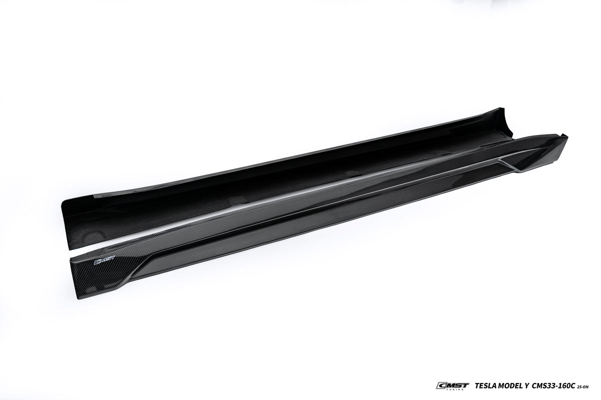 CMST - Model Y Juniper - Carbon Fiber Side Skirts V2