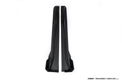 CMST - Model Y Juniper - Carbon Fiber Side Skirts V1