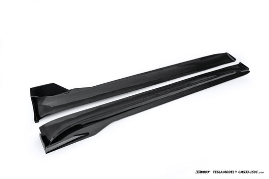 CMST - Model Y Juniper - Carbon Fiber Side Skirts V1