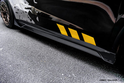 CMST - Model Y Juniper - Carbon Fiber Side Skirts V2