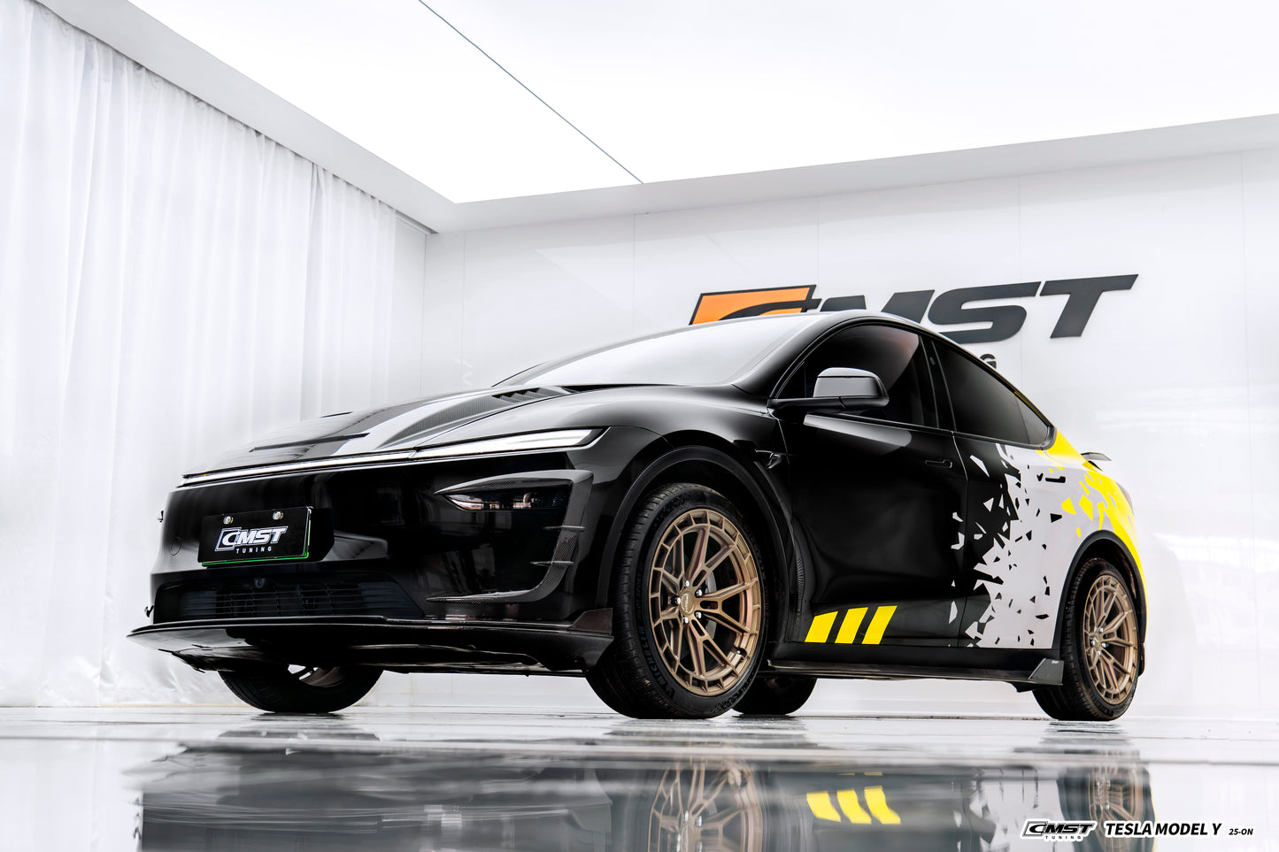 CMST - Model Y Juniper - Carbon Fiber Side Skirts V1