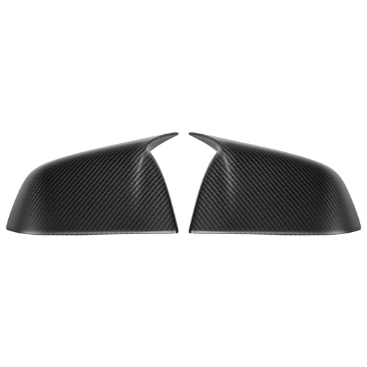 Model Y - Carbon Fiber Ox Horn Mirror Covers (M-Style)