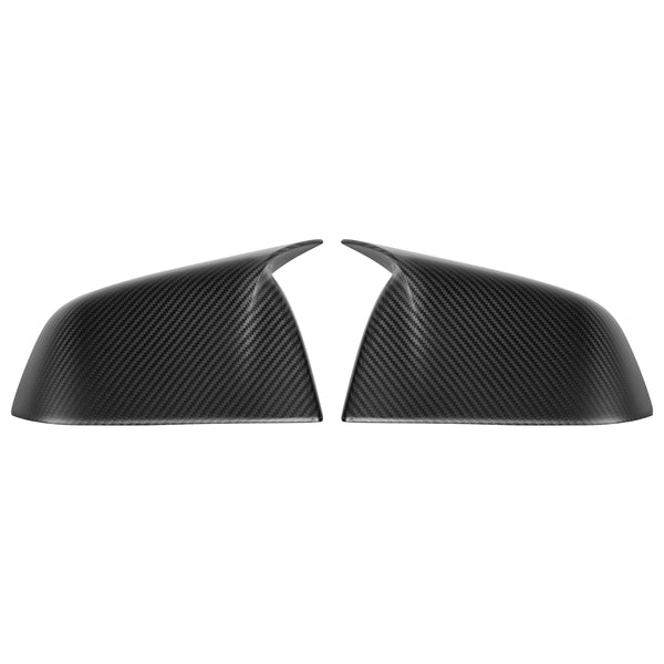 Model Y - Carbon Fiber Ox Horn Mirror Covers (M-Style)