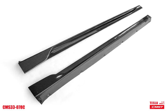 CMST - Model 3 - Carbon Fiber Side Skirts V3