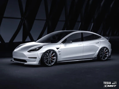 CMST - Model 3 - Carbon Fiber Side Skirts V3