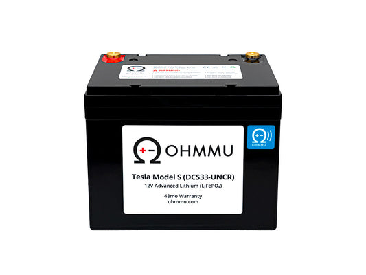 Ohmmu - Model S - 12V Lithium Battery