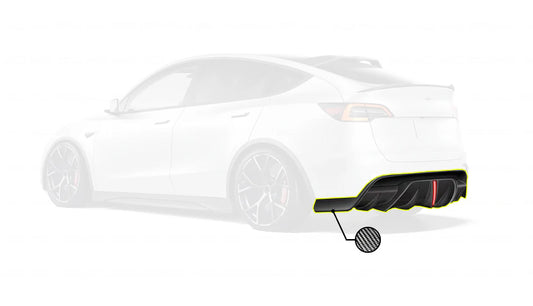 SD Tuning - Model Y - Rear Diffuser