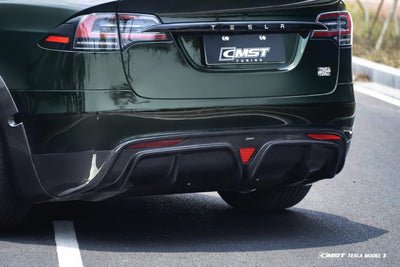 CMST - Model X (2021+) - Carbon Fiber Rear Diffuser