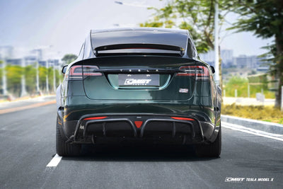 CMST - Model X (2021+) - Carbon Fiber Rear Diffuser