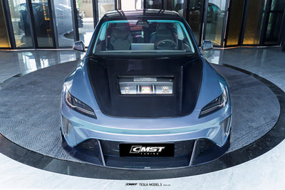 CMST - Model 3 Highland - Carbon Fiber Hood V2