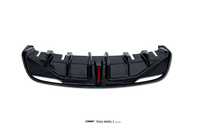 CMST - Model 3 Highland - Carbon Fiber Rear Diffuser & Canards V2