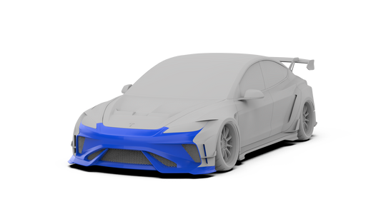 Robot - Model 3 Highland - Hacker Widebody - Front Bumper & Front Lip